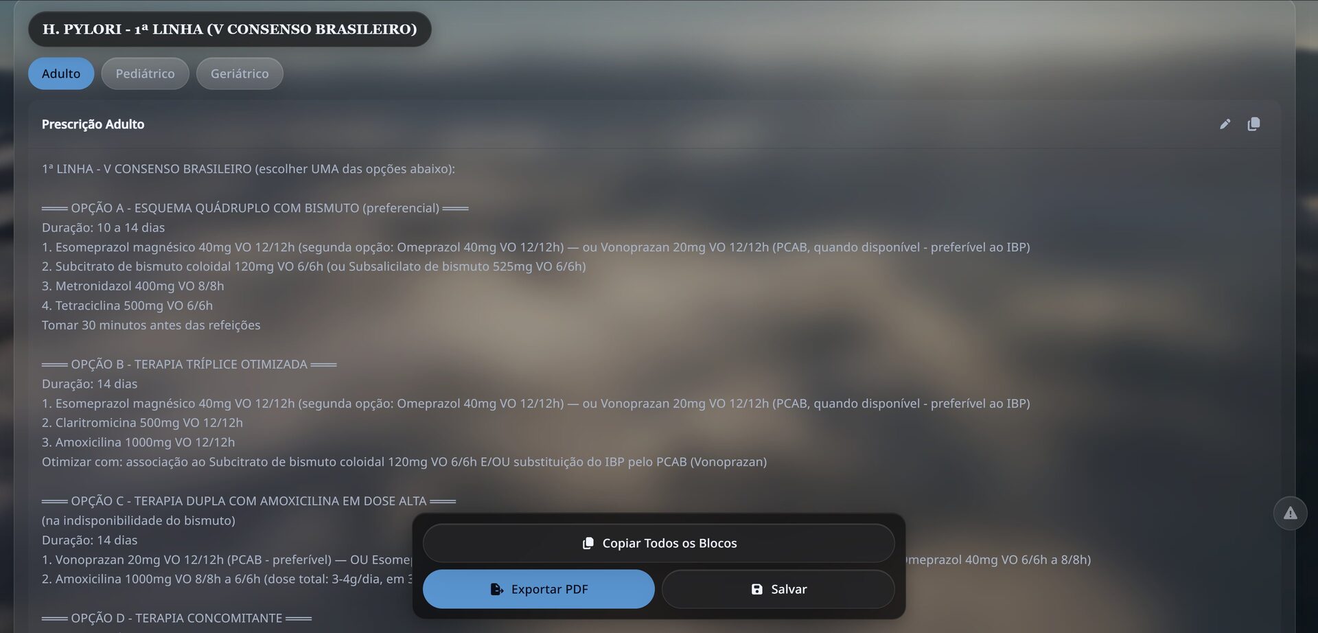 Protocolos baseados em diretrizes